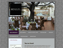 Tablet Screenshot of pizzeria-assisi.com
